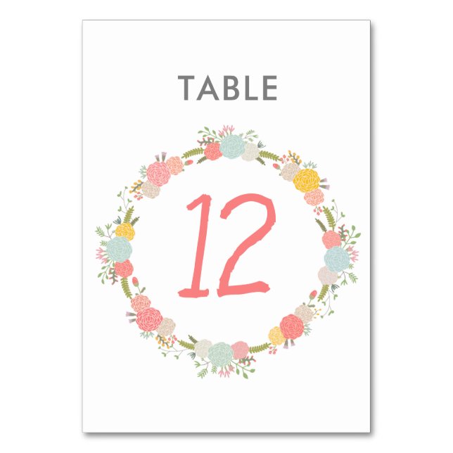 Numéro de table de germes floraux (Par défaut)