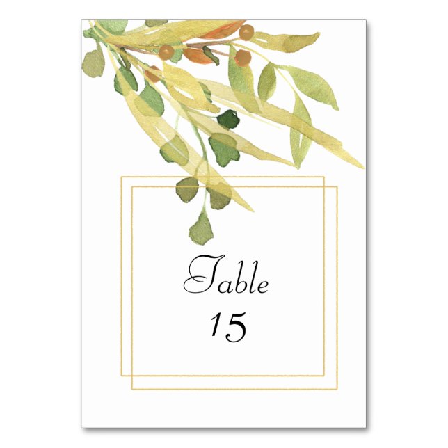 Numéro de table de l'alliage doré moderne (Par défaut)