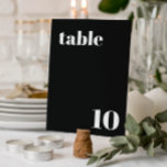 Numéro de table de mariage élégant et tendance<br><div class="desc">Numéro de table de mariage élégant et tendance.</div>