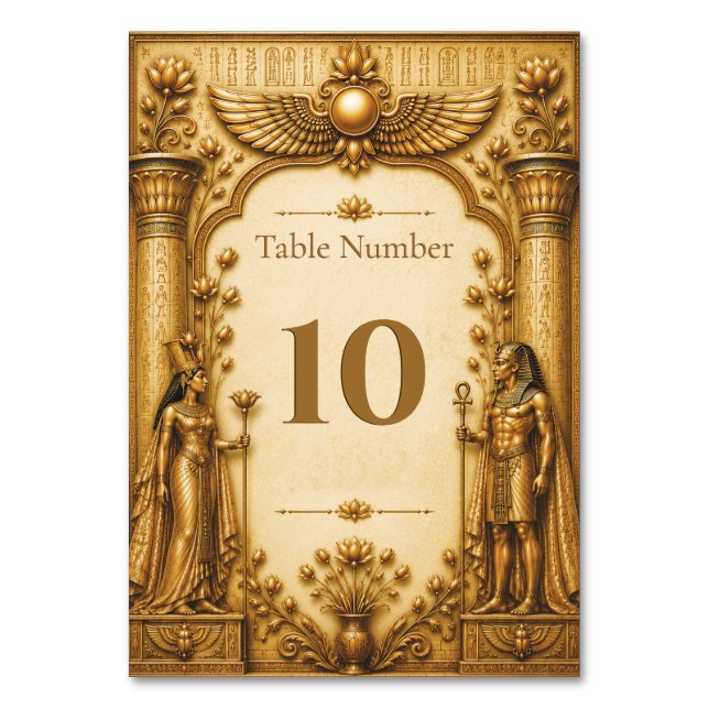 Numéro de table de mariage inspiré du Musée du lux (Par défaut)