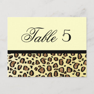 Numéro de table de mariage personnalisé Empreinte