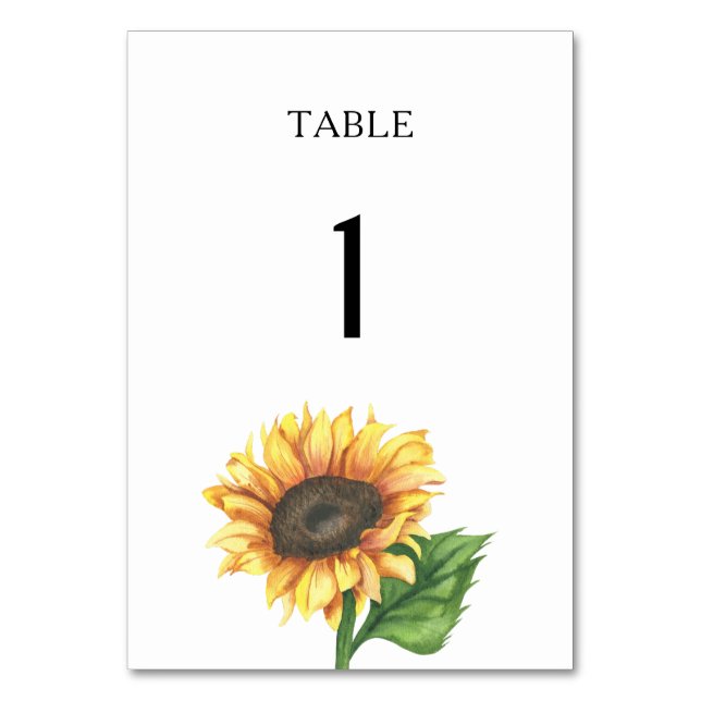 Numéro de table de mariage pour une baby shower to (Par défaut)