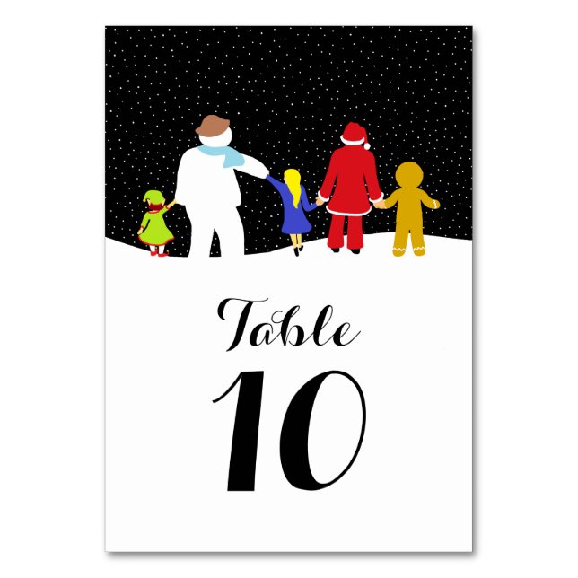 Numéro de table de Noël Gang (Par défaut)