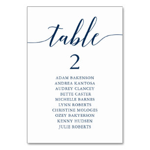 Numéro De Table Dîner mariage, Tableau des places modernes N