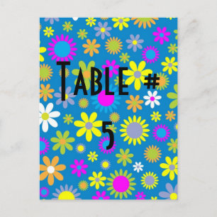 Numéro de table d'invité