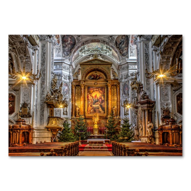 Numéro De Table Dominikanerkirche St. Maria Rotunda (Devant)