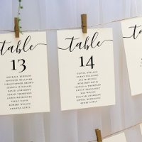 Numéro de table du Mariage de crème Poignée Graphi