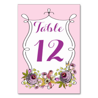Numéro de table du Mariage lunaire, Florales d'aqu