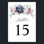 Numéro De Table Dusty Blue Mauve Rose rose ardoise Mariage floral<br><div class="desc">Élégant et moderne fleuri numéro de table mariage de milieu d'été dispose d'un bouquet de pivoines roses aquarelles dans les tons ardoise, bleu poussiéreux, rose poussiéreux, rose poussiéreux, mauve, sauge avec feuilles botaniques verdoyants et eucalyptus. S'il vous plaît trouver d'autres modèles et variantes de mon magasin "blissweddingpaperie". Et n'hésitez pas...</div>