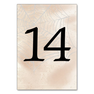 Numéro De Table Éffrayant Petit Couple Numéro de tableau 14