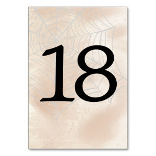 Numéro De Table Éffrayant Petit Couple Numéro de tableau 18