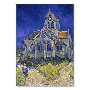 Numéro De Table Église à Auvers-sur-Oise par Vincent Van Gogh