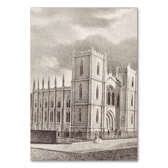 Numéro De Table Église chrétienne médiévale (Par défaut)