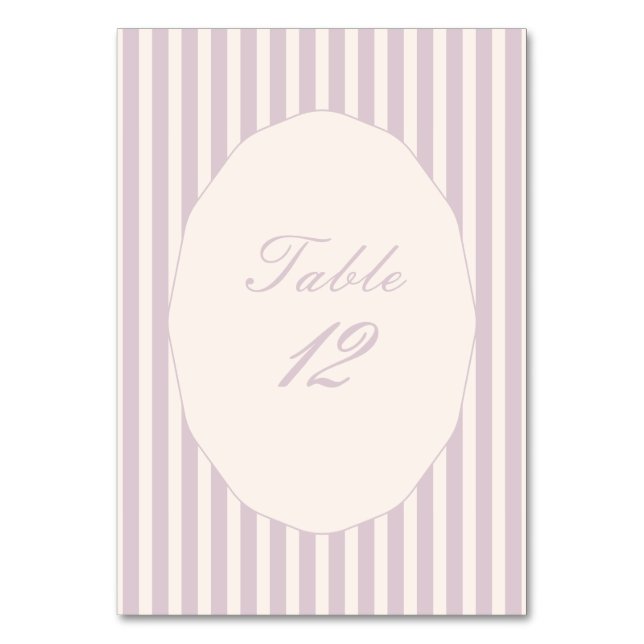 Numéro De Table Elégant Blush rose Calligraphie Mariage Anniversai (Par défaut)