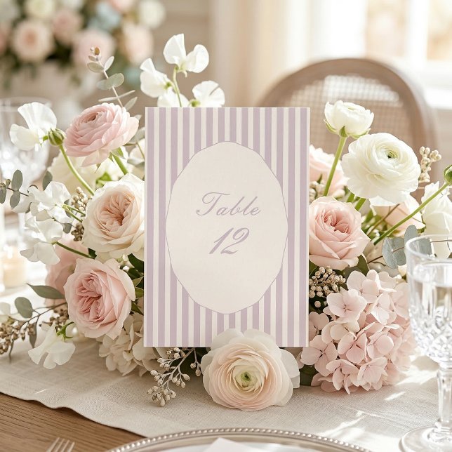 Numéro De Table Elégant Blush rose Calligraphie Mariage Anniversai (Créateur téléchargé)