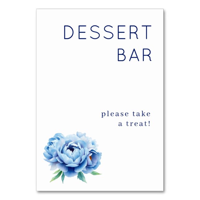 Numéro De Table Elegant Dessert Bar Invitation (Par défaut)