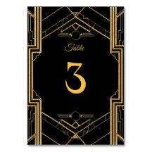 Élégant Mariage Art Déco Gatsby