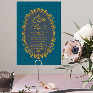 Numéro De Table Elégant Seating chart Regencycore Regency style