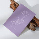 Numéro De Table Elégante olive. Dusty violet mariage méditerranéen<br><div class="desc">Délicat mariage italien botanique Numéro de table avec élégante branche d'olivier dans le violet Dusty,  couleurs de l'Améthyste profond. Convient pour mariage méditerranéen.</div>