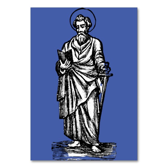 Numéro De Table Épée de l'Esprit Saint Paul Art (Par défaut)