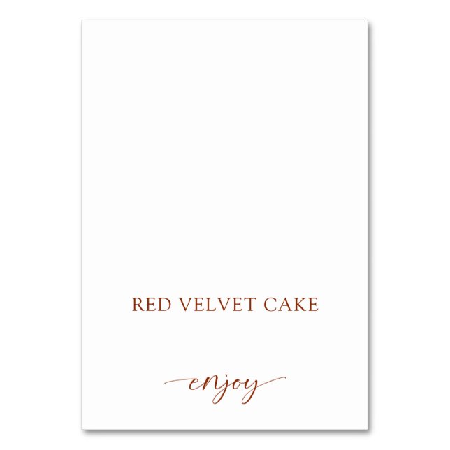 Numéro De Table Étiquette de nourriture sous tente Mariage Buffet  (Par défaut)