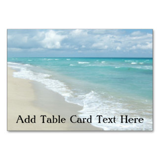 Numéro De Table Extreme Relaxation Plage Vue Océan
