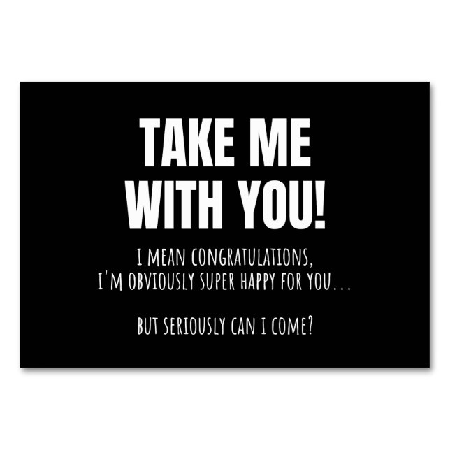 Numéro De Table Funny Farewell Mug (Devant)