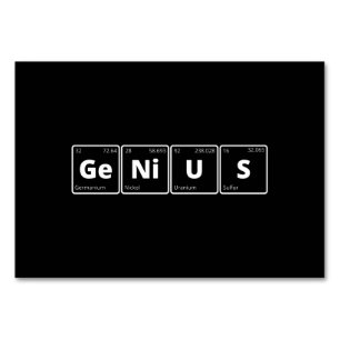 Numéro De Table Génie - Tableau périodique