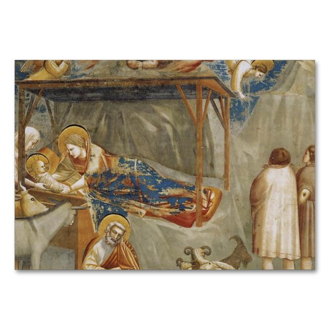 Numéro De Table Giotto di Bondone La Nativité Fine Art Collection (Devant)