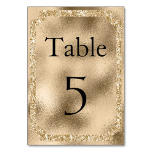 Numéro De Table Golden TICKET Événement spécial
