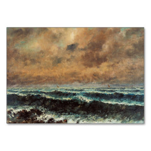 Numéro De Table Gustave Courbet - Mer d'automne