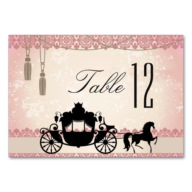 Numéro De Table Il était une fois (Devant)