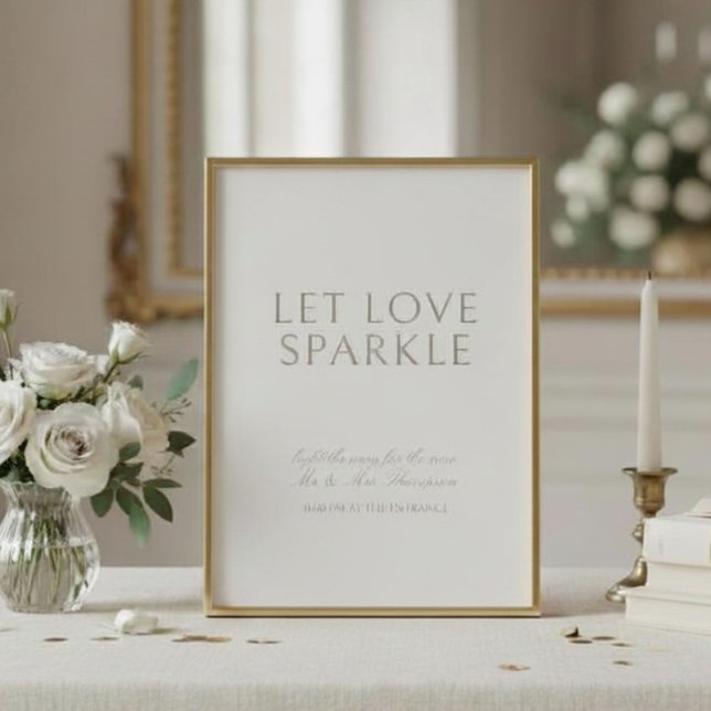 Numéro De Table Ivory | Tablette de Table de Mariage 'Sparkler' Ca (Créateur téléchargé)