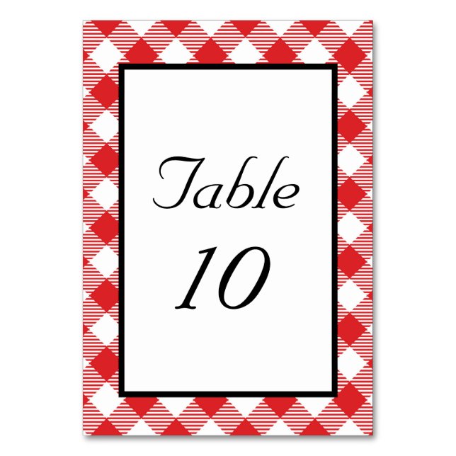 Numéro De Table Je fais Mariage BBQ (Par défaut)