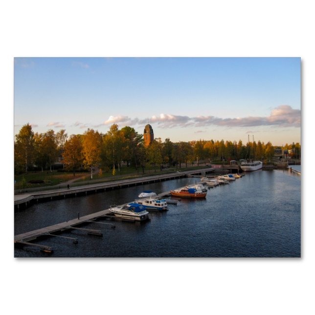 Numéro De Table Joensuu en été (Devant)