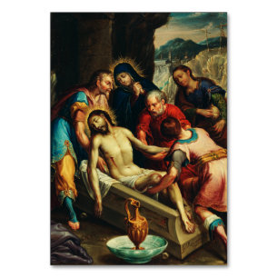 Numéro De Table La Mise au Tombeau du Christ Juan Rodríguez Juarez