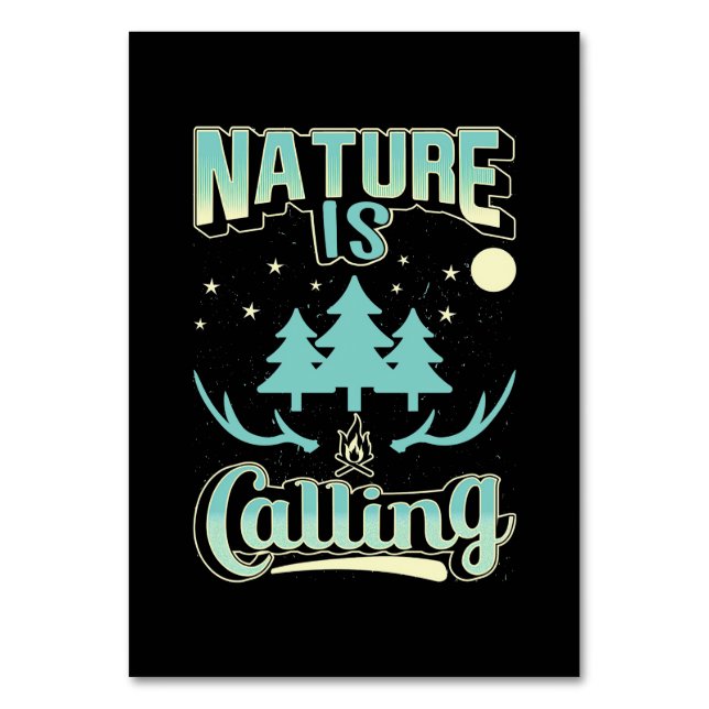 Numéro De Table La Nature randonnée (Par défaut)