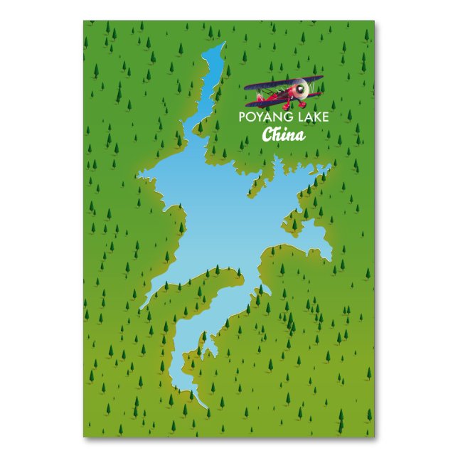 Numéro De Table Lac Poyang (Par défaut)