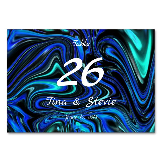 Numéro De Table L'amour est bleu (Devant)