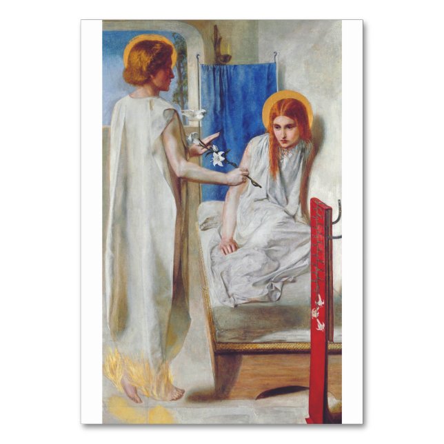 Numéro De Table L'Annonciation par Dante Gabriel Rossetti (Par défaut)