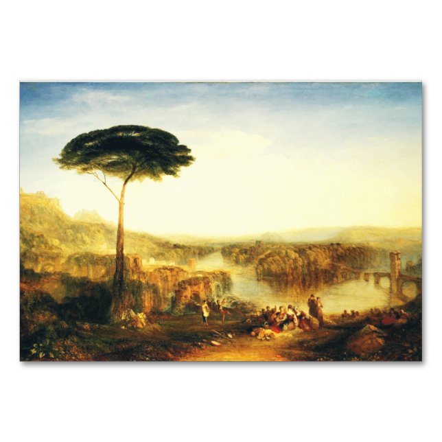 Numéro De Table Le pèlerinage de Childe Harold par Joseph Turner (Devant)