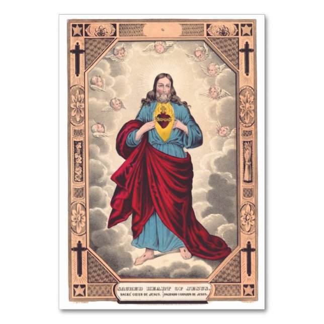 Numéro De Table Le Sacré-Cœur de Jésus (Par défaut)