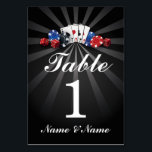 Numéro De Table Le Tableau numérote épouser le casino de Las Vegas<br><div class="desc">Le Tableau de casino de Las Vegas numérote pour votre prochain événement,  changent chaque nombre pour adapter à vos articles assortis de taille d'événement disponibles dans mon magasin !</div>