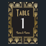 Numéro De Table Les années 1920 de nombre de Tableau de Gatsby<br><div class="desc">Le Tableau de Gatsby numérote pour votre prochain événement,  changent chaque nombre pour adapter à vos articles assortis de taille d'événement disponibles sur mon magasin !</div>