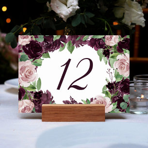 Numéro De Table Les passions de Moody   Vin violet spectaculaire C