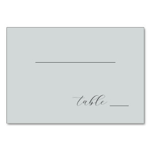 Numéro De Table Lignes minimalistes pastel élégantes
