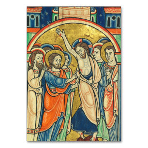 Numéro De Table L'Incrédulité de saint Thomas du Psautier 