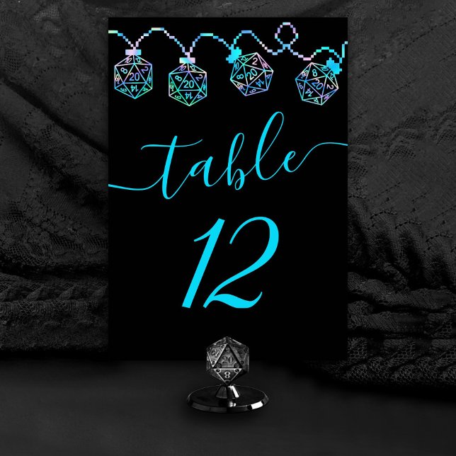 Numéro De Table Luminateurs RPG | Holo Imaginaire Tabletop PnP Jeu (Créateur téléchargé)