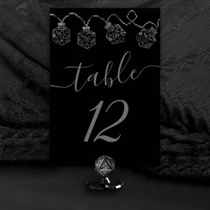 Numéro De Table Luminateurs RPG   Imaginaire Retro Tabletop PnP Je