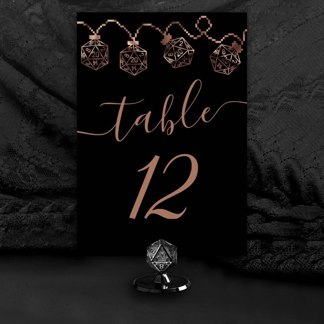 Numéro De Table Luminateurs RPG | Jeu de plateau Imaginaire en cui (Créateur téléchargé)